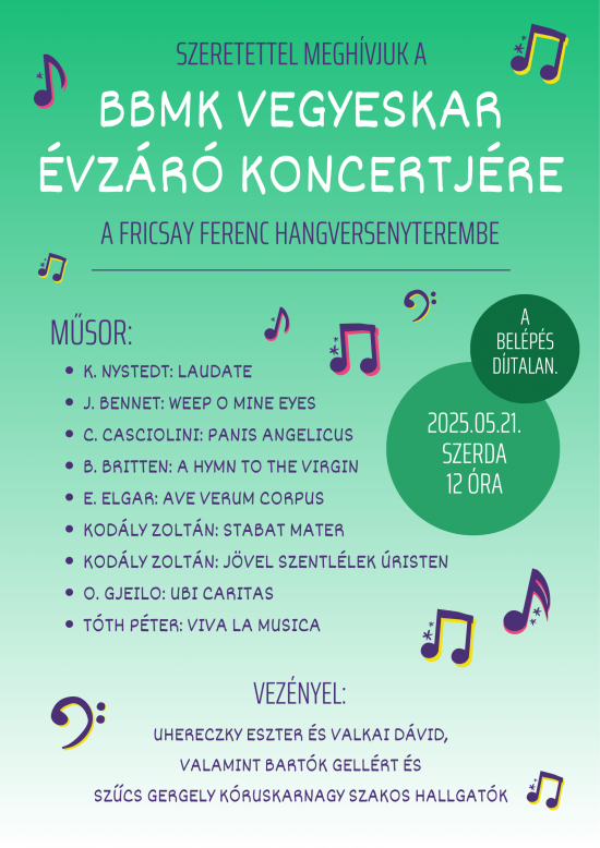 Korus_hangverseny_Plakat